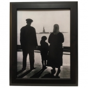 Ellis Island Immigration Framed Print
