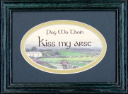 Pog Mo Thoin - 5x7 Blessing - Oval Green Frame