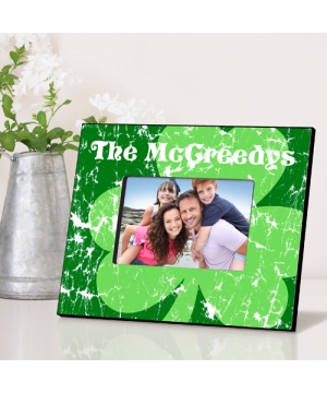 personalized-jolly-green-clover-picture-frame
