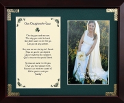 Our Daughter-In-Law - 8x10 Photo Verse