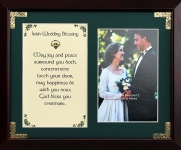 Irish Wedding Blessing - May Joy And Peace - 8x10 Photo Verse