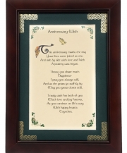 Anniversary Wish - 5x7 Framed Blessing
