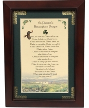 St. Patrick's Breast Plate Prayer - 5x7 Framed