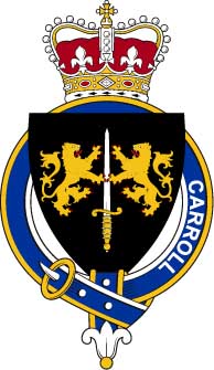 Carroll or O'Carroll (Ireland) Crest-Coat of Arms