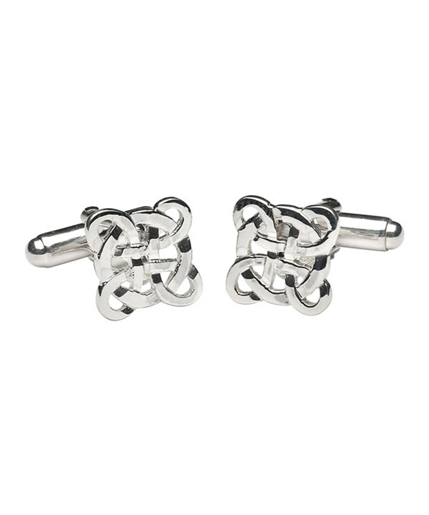 Filigree Celtic Knot Cuff Links