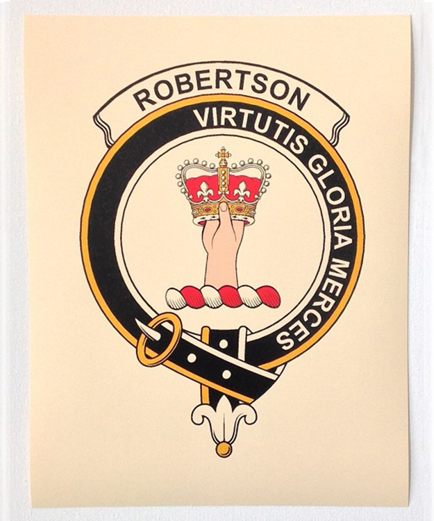 Robertson Crest & Coats of Arms