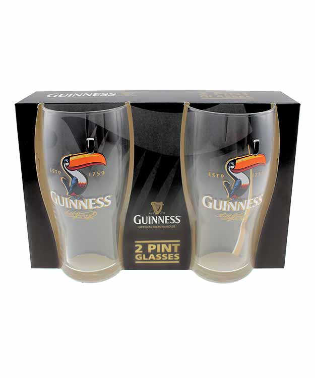 Guinness Toucan Pint Glass