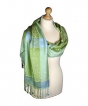 Inishkeeragh - Celtic Pashmina Scarf