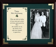 Happy 50th Anniversary - 8x10 Photo Blessing