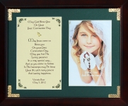 Holy Communion - 8x10 Photo Blessing (Personalized)