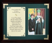 On Your Confirmation Day - May God Bless You - 8x10 Photo Blessing