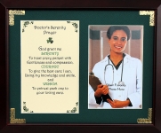 Doctor's Serenity  Prayer - 8x10 Photo Blessing