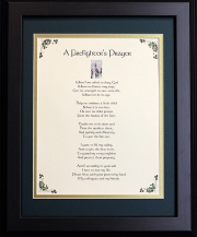 Firefighter's Prayer - 16x20 Blessing