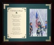 Firefighter's Prayer - 8x10 Photo Blessing