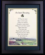 Irish Blessing - May the Road Rise - 11x14