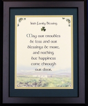 Irish Family Blessing - 11x14