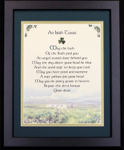 Irish Toast - May the Luck of the Irish - 16x20 Blessing