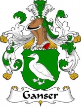 German/G/Ganser-Crest-Coat-of-Arms
