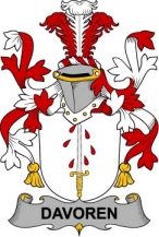 Irish/D/Davoren-or-O'Davoren-Crest-Coat-of-Arms