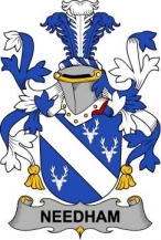 Irish/N/Needham-or-O'Nee-Crest-Coat-of-Arms