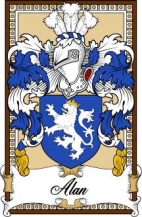 Scottish-Bookplates/A/Alan-Crest-Coat-of-Arms