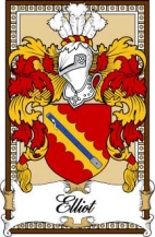 Scottish-Bookplates/E/Elliot-or-Ellot-II-Crest-Coat-of-Arms