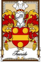Scottish-Bookplates/F/Fawside-or-Fawsyde-Crest-Coat-of-Arms