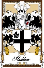 Scottish-Bookplates/H/Haddow-or-Haddock-Crest-Coat-of-Arms