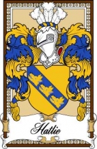 Scottish-Bookplates/H/Haitlie-or-Hatlie-Crest-Coat-of-Arms
