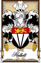 Scottish-Bookplates/H/Halkett-Crest-Coat-of-Arms