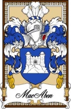 Scottish-Bookplates/M/MacAben-Crest-Coat-of-Arms