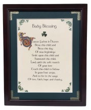 Baby Blessing - Dearest Father in Heaven - 8x10 Blessing