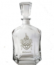 Coat of Arms Decanter