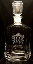 Coat of Arms Decanter