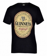 Guinness Black English Label Tee