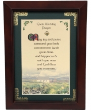 Gaelic Wedding Prayer - 5x7 Blessing