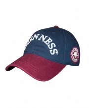 Guinness Navy Distressed Label Baseball Cap