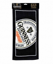 Guinness English Label Bar Towel