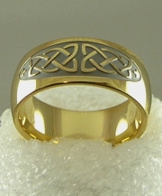 Gold Plated Celtic Band