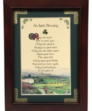 Irish Blessing - May the Road Rise - 5x7 