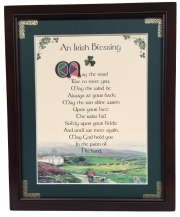 Irish Blessing - May the Road Rise - 8x10