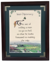 Irish Diplomacy - 8x10 Blessing