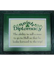 Irish Diplomacy Pub Print