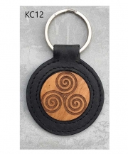 Celtic Triskelion Keychain