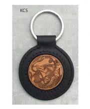 Celtic Salmon Keychain