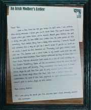 Mother's Letter 1 Pub Print