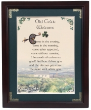 Old Celtic Welcome - 8x10
