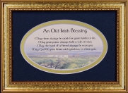 May There Always Be Work For Your Hands To Do - 5x7 Blessing - Oval Gold Frame