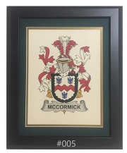 Scottish Coats of Arms Framed Print - 11x14