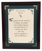 Serenity Prayer - Humorous - 8x10 Blessing